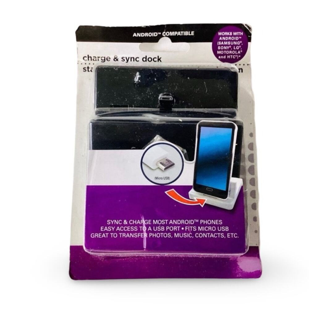 CHARGE & SYNC Dock Android Compatible